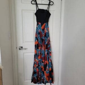 Marciano 100% Silk Maxi Dress